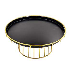 Base Decorativa Dorada para Pastel con Separador de Pastel Metálico Elegante para Exhibición de Cupcakes en Capas para Cumpleaños - Product Image 3