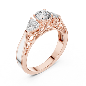 Luxury Bridal 925 Sterling Silver Moissanite <b>Diamond</b> <b>Ring</b> Factory Wholesale Jewelry Custom Manufacturer - Product Image 4