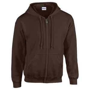 <b>Drop</b> Shoulder Zip Hoodie in 100% Cotton 500 GSM Heavy weight hoodie - Product Image 4