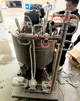 Nouvelle machine à broyer les billes de chocolat en acier inoxydable de 100 L, raffineur, finesse de broyage 20-22 µm, puissance 10,5 kW pour les préparations à étaler