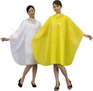 ผ้าคลุมตัดผมกันน้ำสีเบจสำหรับร้านทำผมและร้านตัดผมชาย - Product Image 2