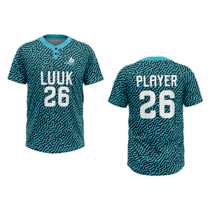 Camiseta de Béisbol Sublimada de Dos Botones con Diseño Personalizado, Marca del Equipo y Fabricación de Ropa Deportiva al por Mayor - Product Image 3