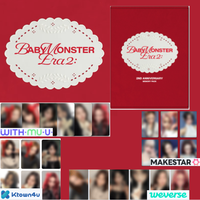 BABYMONSTER ERA II 2nd Anniversary Memory Pack Album Pop Coréen CD de Collection Cadeau Officiel pour les Fans Photocard Officiel