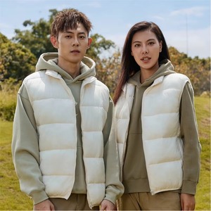 New Men <b>Waistcoat</b> Ultra Light Down Vest Oversize Brand Men Lightweight Waterproof Sleeveless White Duck Autumn Wear - Product Image 4