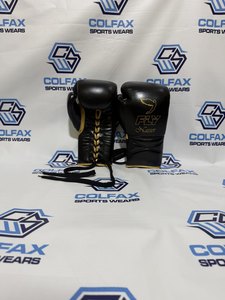 Guantes de Boxeo Personalizados con Nombre Impreso, Guantes de Boxeo Profesionales de 10oz para Combate, Guantes de Entrenamiento con Cordones y Logotipo Personalizado - Product Image 3