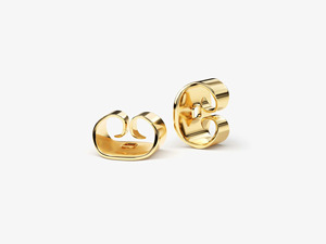 Pendientes de Aro de Lujo con Diamantes Cultivados en Laboratorio en Oro Rosa para Regalo de Boda o Compromiso - Product Image 3