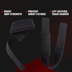 Bracelets de poignet personnalisés pour hommes et femmes, parfaits pour le crossfit, les séances d'entraînement de soulevé de terre, utilisation quotidienne, antidérapants. - Product Image 3