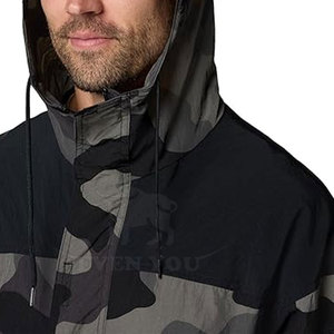 Solid Color <b>Camo</b> Windbreaker <b>Jacket</b> Breathable <b>Camo</b> Windbreaker <b>Jacket</b> Custom Design <b>Camo</b> Windbreaker <b>Jacket</b> - Product Image 3