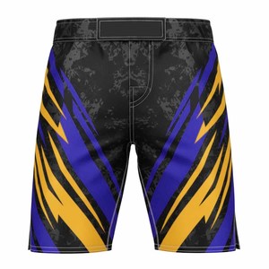 Pantalones Cortos de Artes Marciales Personalizados de Poliéster 100% Impresos con Tela de Secado Rápido que Absorbe la Humedad, Nuevo y Moderno, Bajo MOQ, Buen Proveedor - Product Image 1