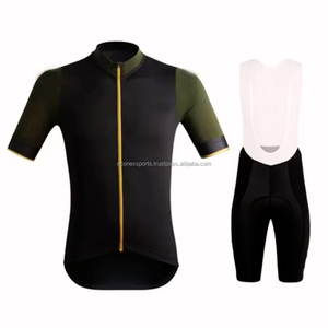 Vente en gros de maillots de cyclisme à manches courtes personnalisés ECONEX SPORTS, respirants, coupe-vent, écologiques, en spandex/polyester, vêtements de sport - Product Image 3