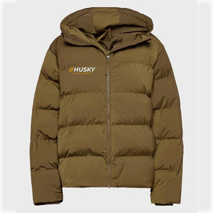 Lightweight Winter Travel Bubble <b>Jacket</b> for Men Zipper Camouflage Stand Collar Hooded Windproof Waterproof Foldable <b>Packable</b> - Product Image 1