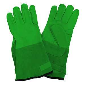 Gants de soudage TIG en cuir pleine fleur de première qualité, protection industrielle des mains, résistance à la chaleur pour la lutte contre les incendies - Product Image 2