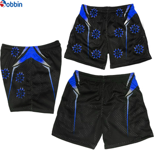 Comfortable Men's Summer Sublimated Gym Men's Short Custom Printing Solid Color Mesh Short Beachwear Short Elastic Waist - Product Image 5