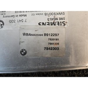 ECU และโมดูลคอมพิวเตอร์มือสอง ซีรีส์ 5 รุ่น 7541335 - Product Image 2
