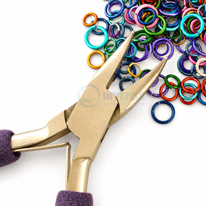 Ensemble de pinces pour la fabrication de bijoux en gros, en acier inoxydable, à bout rond, à bout plat, à bout en chaîne, outils pour l'artisanat et les travaux de réparation - Product Image 4