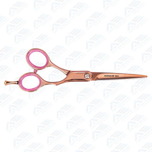 Tijeras de Peluquería de Acero Inoxidable con Silenciador Confortable, Diseño en Oro Rosa, 5.75 Pulgadas, Tijeras Profesionales para Cortar el Cabello - Product Image 4