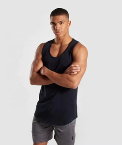 Proveedor Mayorista de Camisetas sin Mangas para Hombre, de Color Sólido, Tejidas en Algodón y Poliéster, Cuello Redondo, Transpirables, Estilo Deportivo - Product Image 3