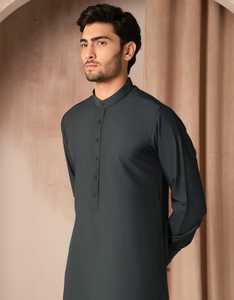 Modest Islamic Prayer Wear Solid Color All Seasons Middle East Style <b>Thobe</b> Floor Length - Product Image 3