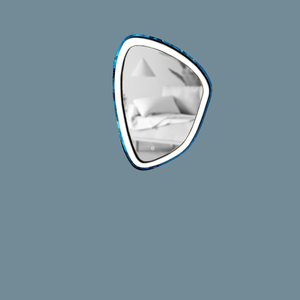 Agregue elegancia moderna a cualquier habitación con espejo de Marco SS PVD elaborado con Durable Premium SS 304 con martillo llamativo - Product Image 5