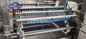 Ligne de production automatique de bonbons SINOFUDE Machine de fabrication de gommes Machine à gelée de pectine Machine de fabrication de fudge - Product Image 2