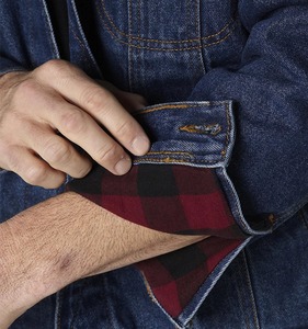 Popular Two Tone <b>Denim</b> <b>Jacket</b> For <b>Man</b> Designed For Modern Streetwear Lovers Perfect For Creating Stylish And Comfortable - Product Image 5