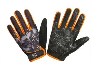 ถุงมือขี่มอเตอร์ไซค์วิบากแบบสี่สี ถุงมือหน้าจอสัมผัสแบบนิ้วยาว ผลิตภัณฑ์โพลีเอสเตอร์สำหรับฤดูร้อนและกิจกรรมกลางแจ้งสำหรับมอเตอร์ครอส - Product Image 5