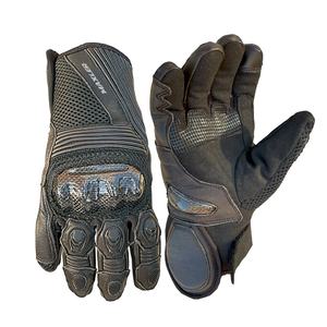 Guantes Cortos para Motociclismo Unisex, Diseño de Malla Transpirable, Poliéster, Protección Antifricción, Compatibles con Pantalla Táctil - Product Image 1