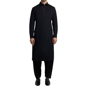 Traje Salwar Kameez de Algodón Transpirable Personalizable, Moda 2026, Venta al Por Mayor de Fábrica, Ropa Casual para Hombre, Estilo Pakistaní para Bodas, Fiestas y Eid - Product Image 1