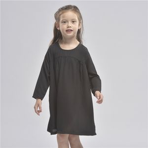 ODM Robes d'enfants formelles mignonnes noires pour les moins de 7 à 8 ans - Product Image 1