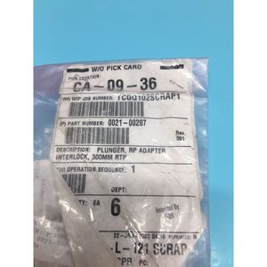 AMAT 0021-00207 Plunger, Adaptador RP Interlock - Equipo y Piezas de Semiconductores de Confianza de la Marca Global Legacy - Product Image 4