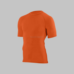 Chemises de compression boutonnées décontractées pour hommes tout polyester Impression par sublimation colorée personnalisée Design 3D respirant pour unisexe - Product Image 3