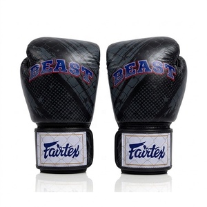 Gants d'entraînement de sparring Fairtex en cuir de vachette véritable de qualité supérieure, fabriqués sur mesure, pour jeunes et adultes, gants à doigts entiers - Product Image 6