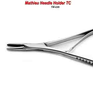 Instrumentos Quirúrgicos Dentales Premium, Portaagujas Ortodoncico Mathieu, Hemostato TC, Instrumentos Quirúrgicos Dentales Más Vendidos - Product Image 4