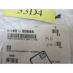 สายเคเบิล NEW AMAT 0140-90686 รุ่น 2GJS/3DJ7 (ดูรายละเอียด L,170) - อุปกรณ์และอะไหล่เซมิคอนดักเตอร์ระดับโลกที่เชื่อถือได้ - Product Image 1