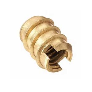 Inserts en laiton sur mesure pour composants de menuiserie et applications industrielles – Fournisseur d'usine - Product Image 3
