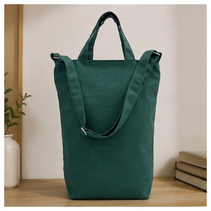 Custom 300 GSM Dyed Cotton Canvas Crossbody Tote Bag <b>for</b> Women Adjustable Shoulder Strap Custom Logo Wholesale Manufacturer OEM - Product Image 5