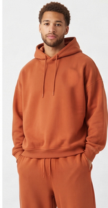 <b>Men</b> <b>Pullover</b> Hooded Tracksuit 100% Polyester Fleece Baggy Oversize Winter Warm Gym Mid Drawstring Waist 400 GSM Tracksuit <b>Men's</b> - Product Image 5