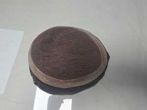 Peluca de tupé de onda profunda para hombre de Los Ángeles, cabello Remy indio, prótesis profesional de cabello Taz, peluca de cabello humano de Bangladesh - Product Image 2