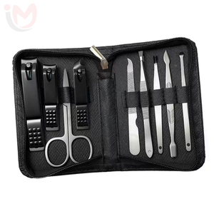 Multi Functional <b>Nail</b> Care <b>Set</b> Stainless Steel Professional Cuticle Trimmer Toenail Clippers Grooming Tool Kit - Product Image 5