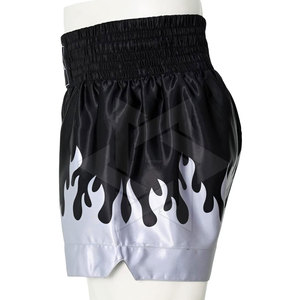 Athletic Fight Boxing <b>Trunks</b> <b>Men</b> Lightweight Breathable Quick Dry Training Shorts Flexible Waist Performance Sportswear - Product Image 2