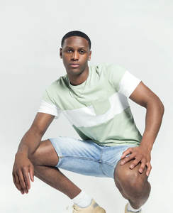 T Shirt Boxy Fit Unisex Custom T Shirt Custom Tshirt Cropped Breathable Cotton DTG Custom Logo Customized Wash t-shirt de haute qualité - Product Image 3