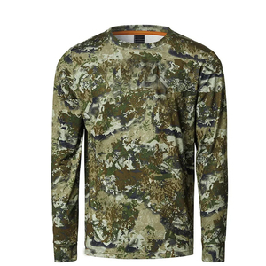 Camisa de Caza de Manga Larga para Hombre, Camuflaje, Poliéster que Absorbe la Humedad, Ropa de Otoño para Exteriores - Product Image 1