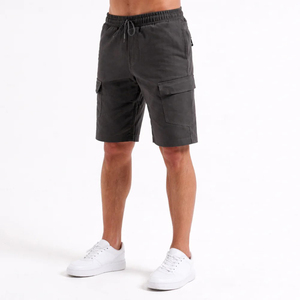 Shorts de sport décontractés pour hommes en coton 220g, séchage rapide, respirants, personnalisables (couleurs et logo) – Grande quantité - Product Image 5