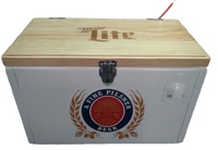 Boîte en bois personnalisée pour petite machine à coudre rétro pour le ménage