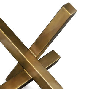 Escultura Geométrica Moderna Hecha a Mano en Oro, Adorno Abstracto de Metal Entrelazado para Mesa, Figura Decorativa en Oro Antiguo, ¡Gran Venta! - Product Image 2