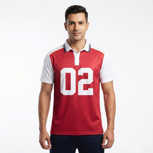 เสื้อคริกเก็ตคุณภาพพรีเมียมแบบสั่งทำพิเศษสำหรับผู้ชาย เสื้อคริกเก็ตโพลีเอสเตอร์ ชุดกีฬาคริกเก็ต เสื้อกีฬาคริกเก็ตสำหรับการฝึกซ้อม - Product Image 6