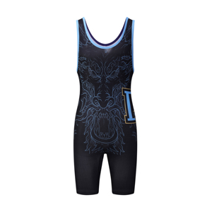 Combinaisons de lutte pour hommes, vêtements de sport, combinaison de lutte pour hommes, uniforme de lutte, vêtements de sport personnalisés, 100% polyester, impression personnalisée - Product Image 3