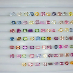 Safires naturales multicolor de formas variadas, 33.81 quilates, calidad AAA con brillo y hermosos colores, perfectos para la elaboración de joyas. - Product Image 1