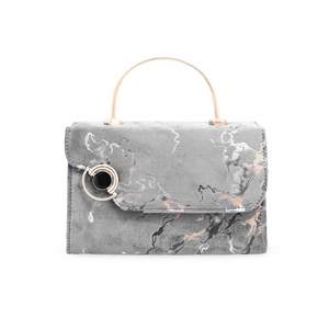 Sac à bandoulière décontracté gris P55482 pour femme - Product Image 3