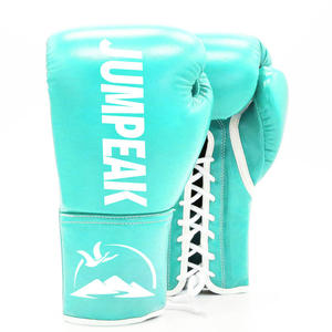 ถุงมือชกมวยหนัง PU ปักโลโก้ตามสั่ง สำหรับฝึกซ้อมระดับมืออาชีพ - Product Image 4